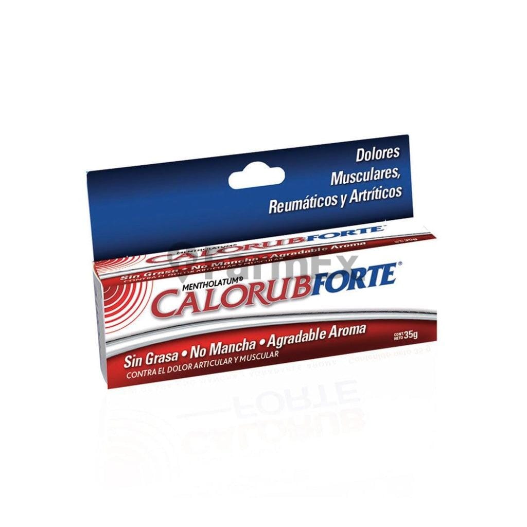 Calorub Forte Crema x 35 g Farmex-Fonasa-Persistente